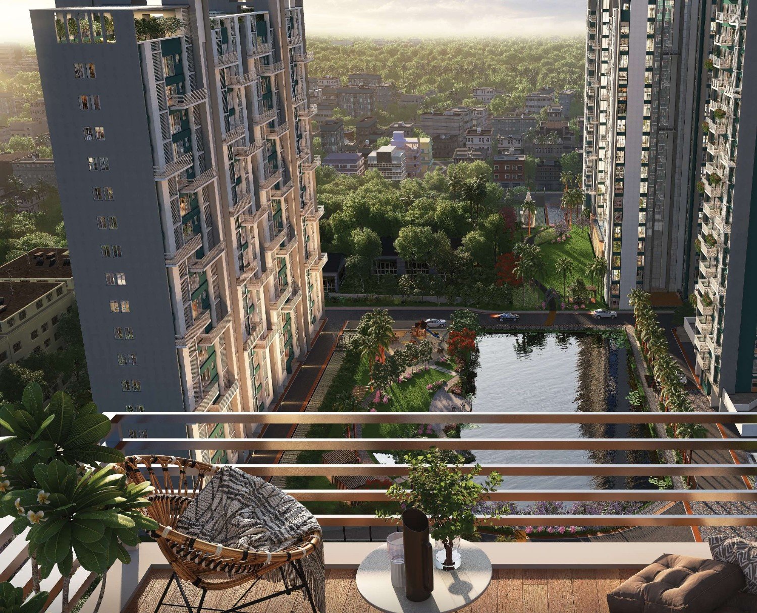 view from the blacony