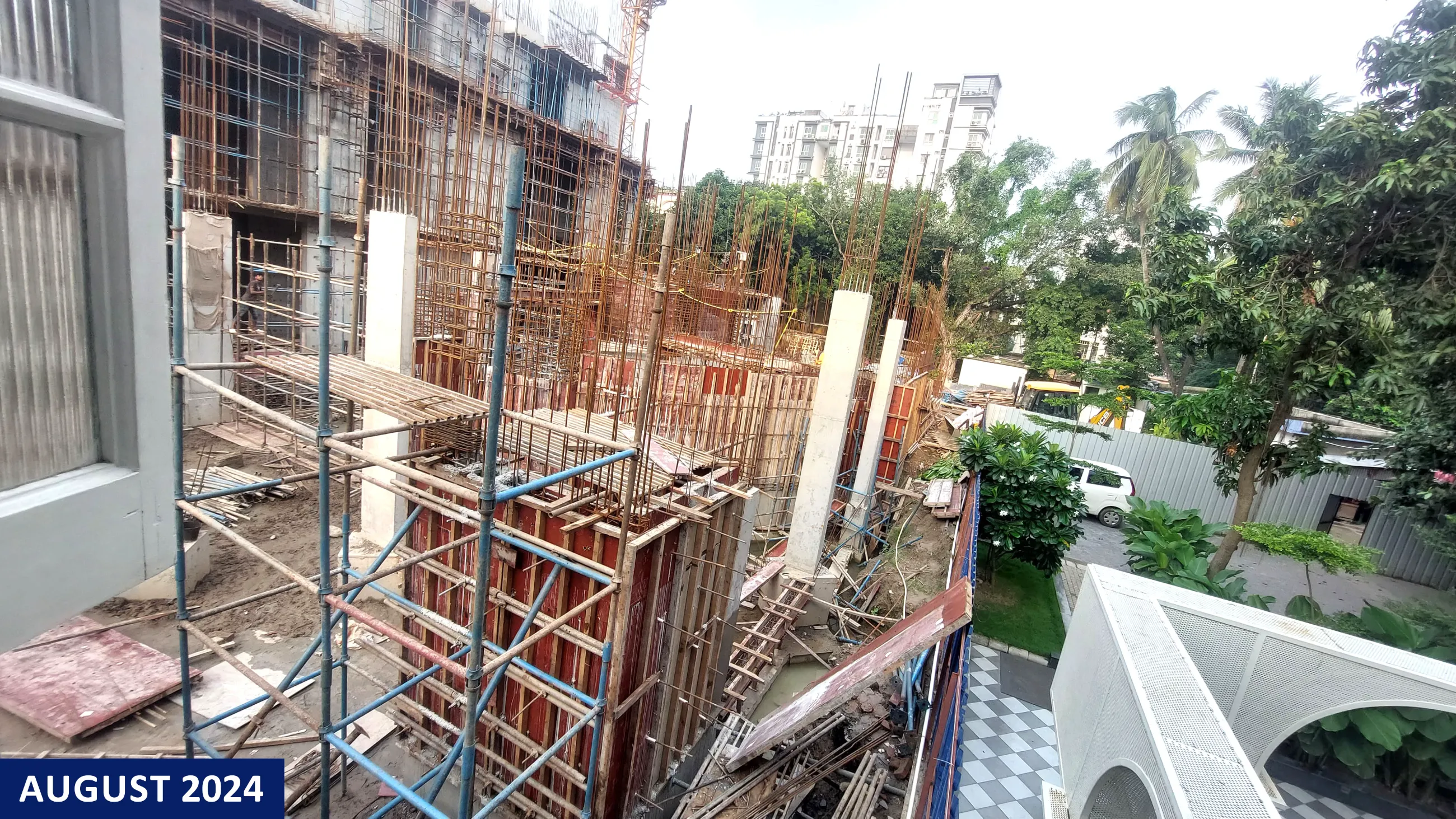 luxury residential flats under construction